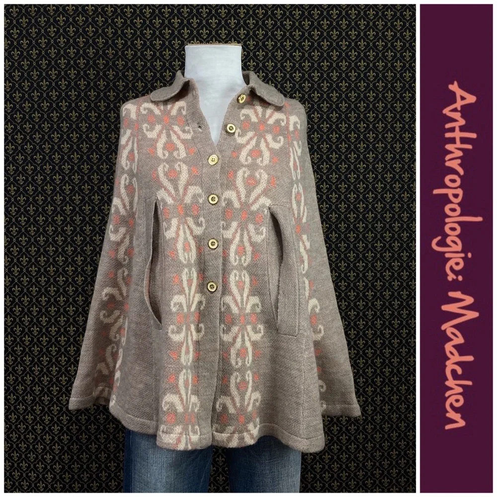 Anthro “Flowering Pompona Cape” by Madchen - Picture 2 of 16